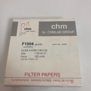 Filter Paper 110 mm
